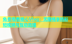 免费观看糖心Vlog：无限畅享精彩短视频与互动直播