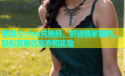 糖我心vlog兑换码，解锁独家福利，轻松获取优惠券和奖励
