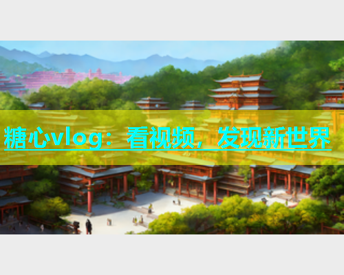 糖心vlog:看视频,发现新世界 第1张 糖心vlog:看视频,发现新世界 第1张